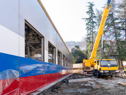 Новый спорткомплекс в Центральном районе Сочи откроется летом