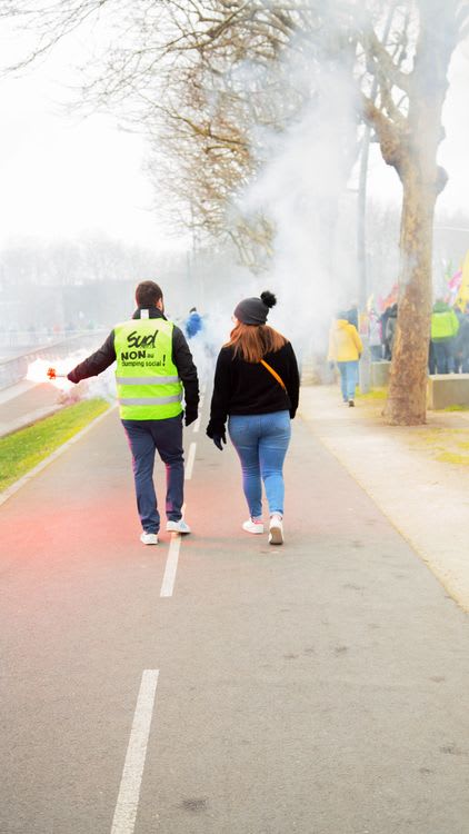 Manifestation contre la réforme des retraites, 7 mars 2023, Caen