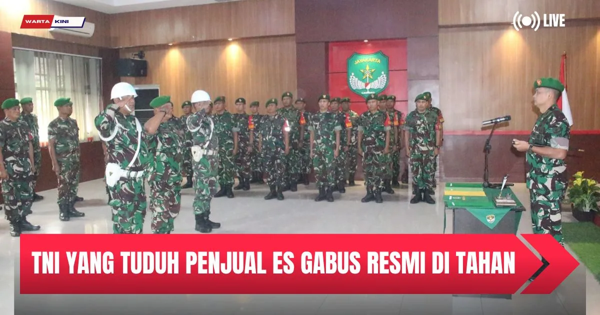 Penjual Es Gabus Dituduh TNI