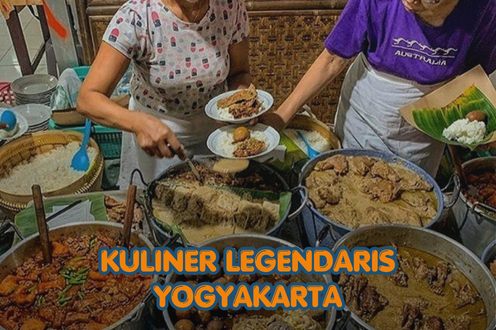 Komponen Gudeg dengan Lauk Pendamping