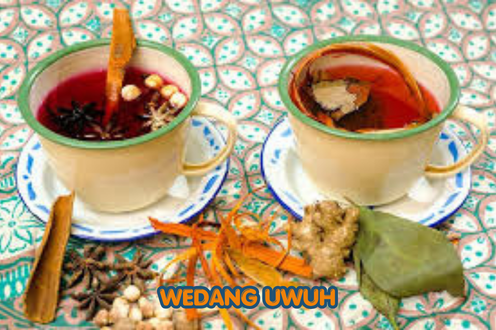 Wedang Uwuh dengan Warna Merah Khas