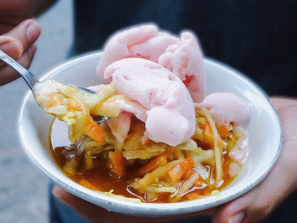 Rujak Es Krim Segar