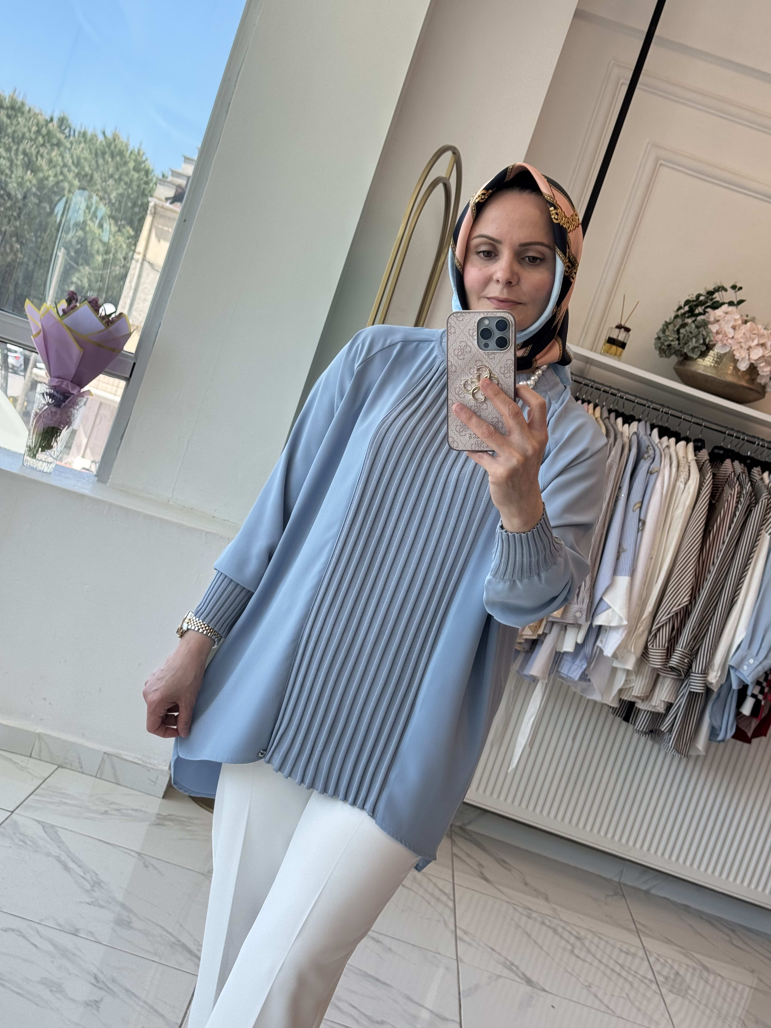 Ghisa Yeni Sezon tunik - Mavi