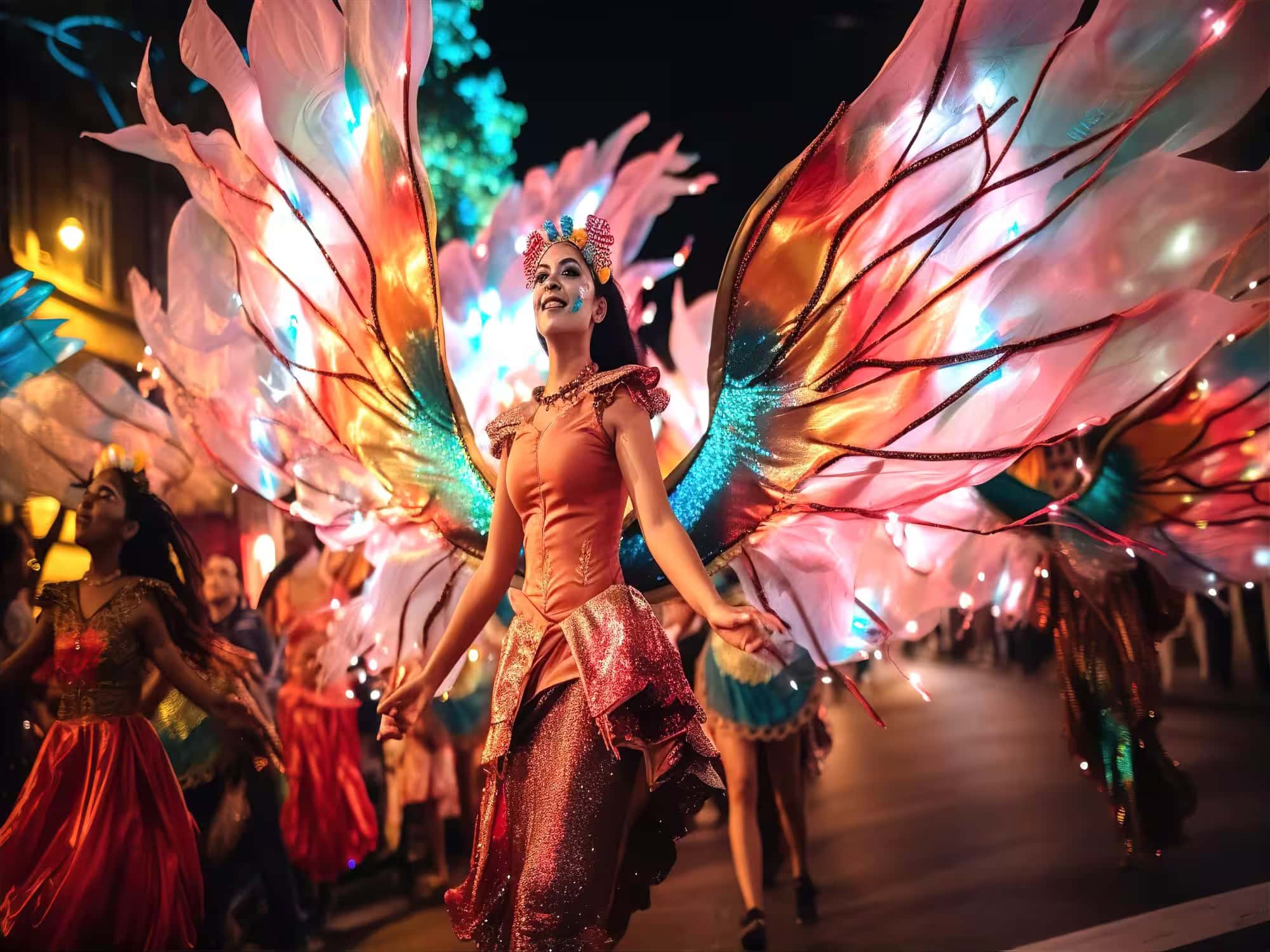 South American Trio with Rio Carnival