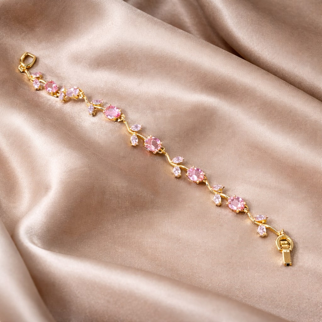 Bracelet Tulipe Rose