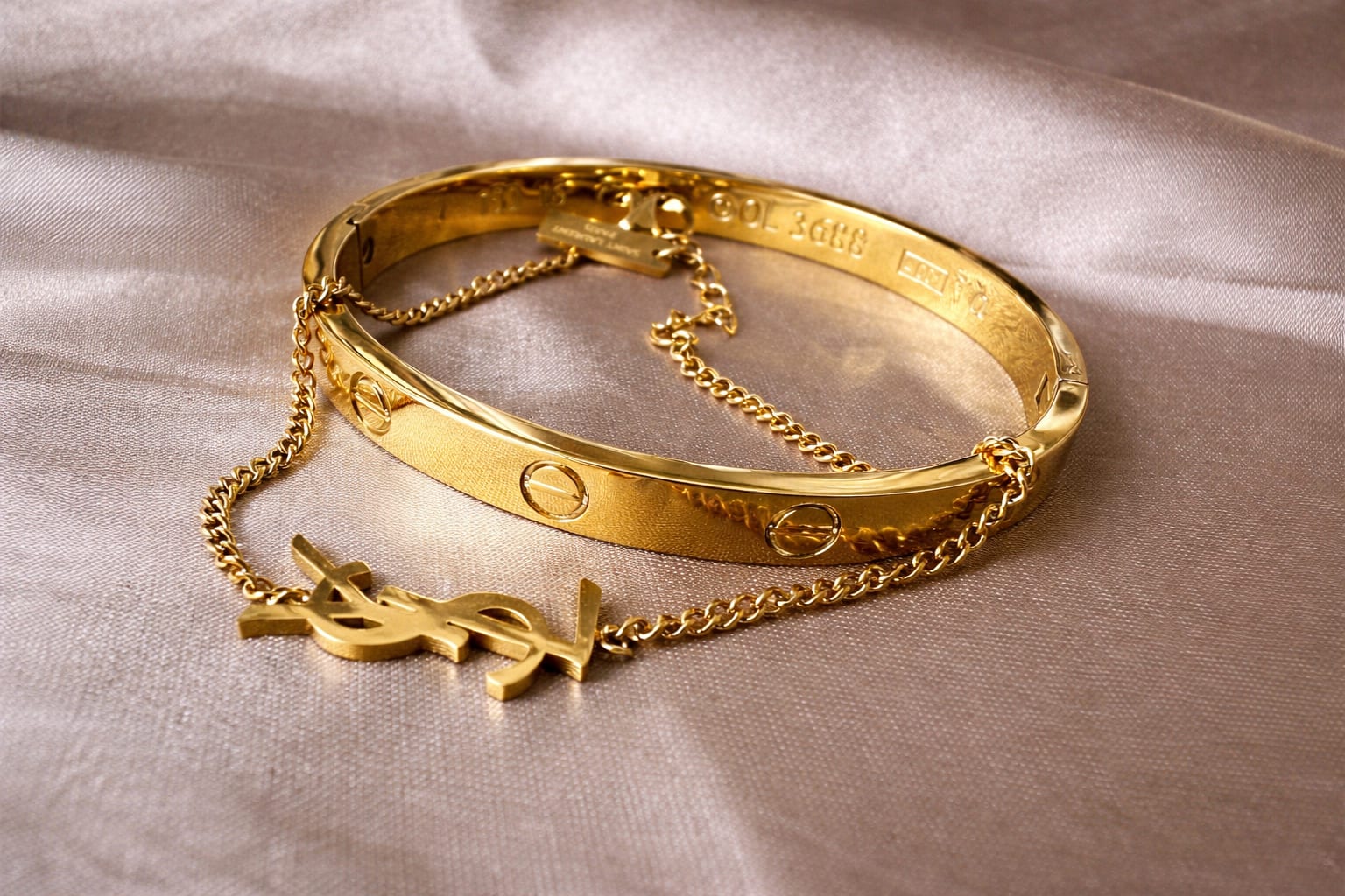 Ensemble Bracelets Cartier Love & FS