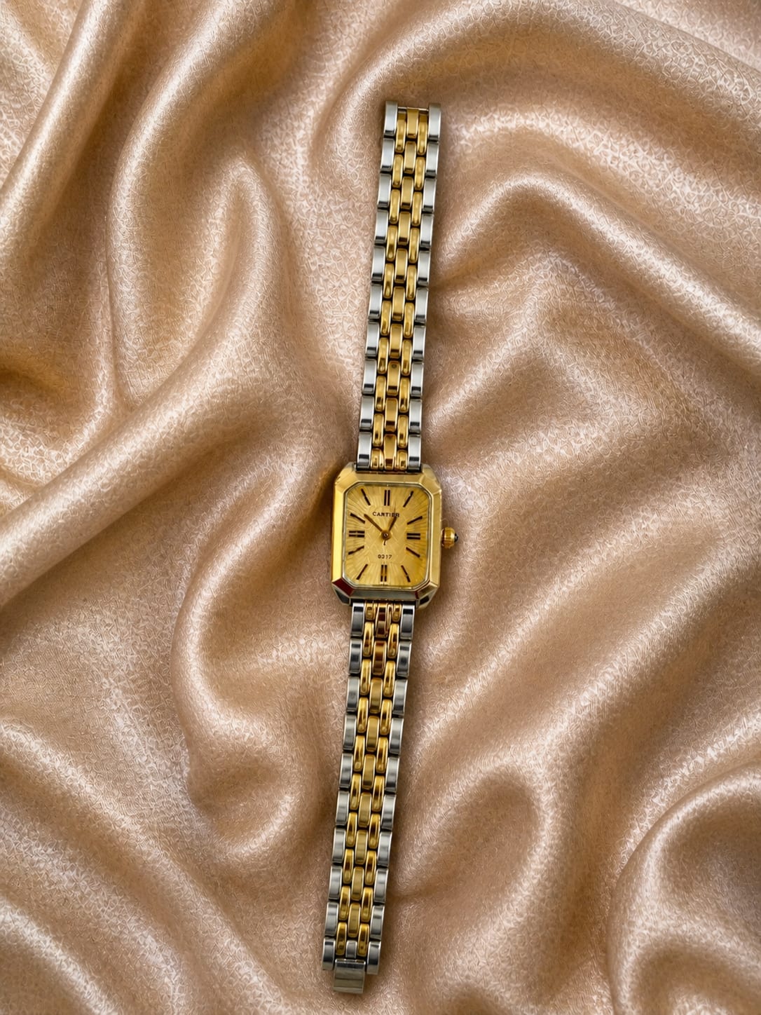 Montre en acier style business casual