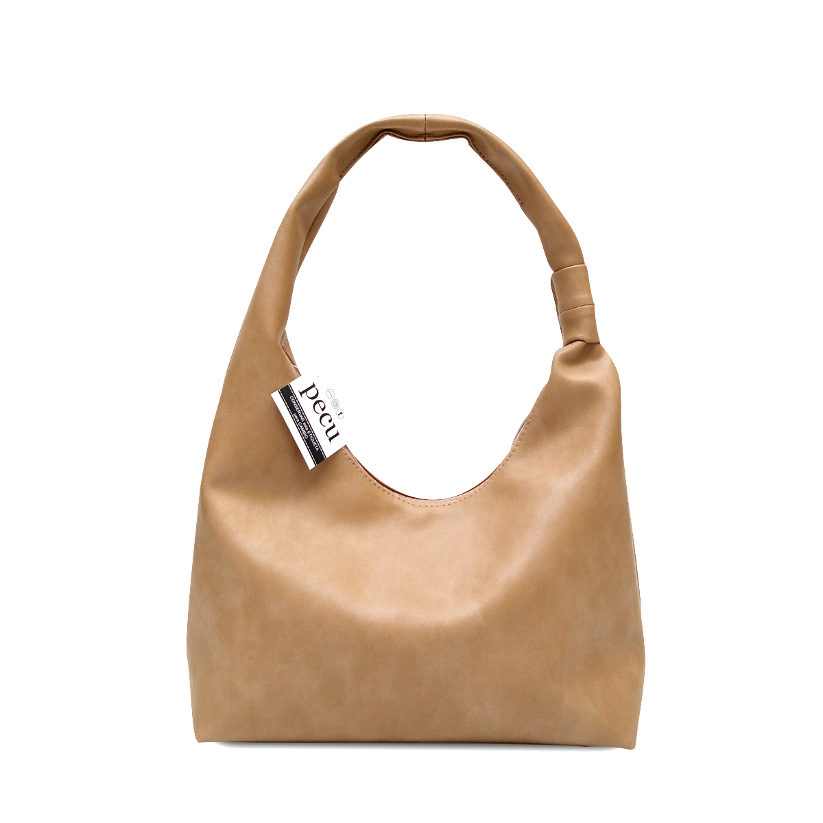 Cartera Hobo Mujer Cuero Vegano | Arena