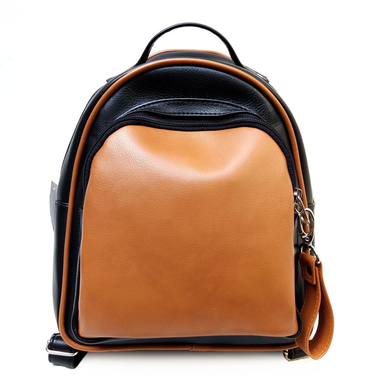 Mochila Bolsillo Tirador Colgante | Negro/Suela