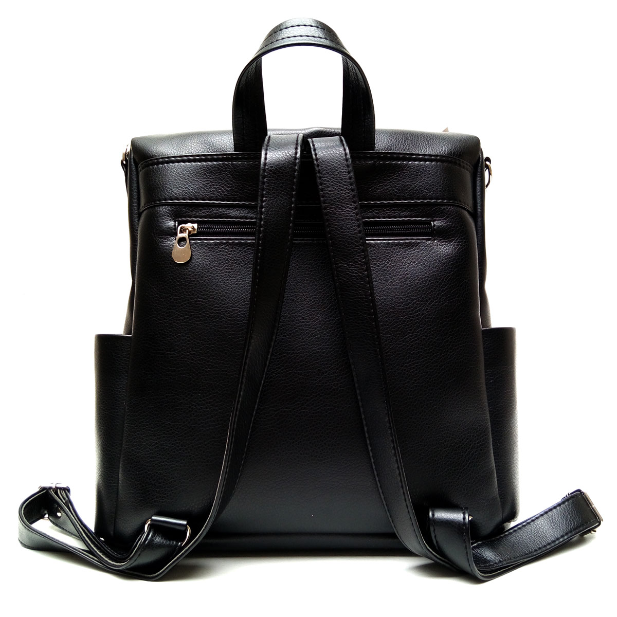 Cartera Mochila Cuero Eco Correa Desmontable