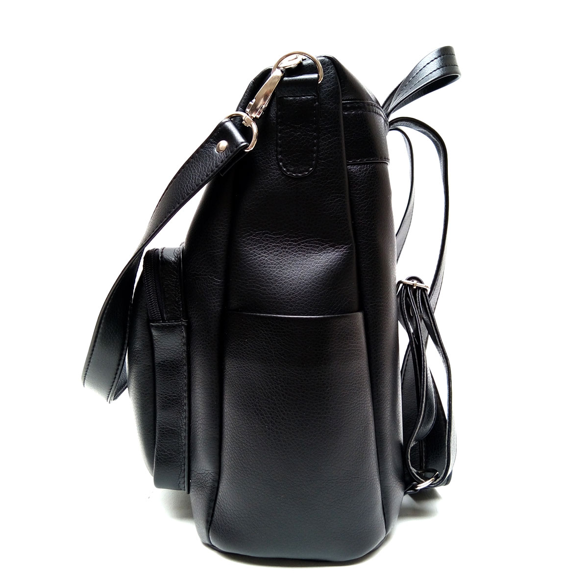 Cartera Mochila Cuero Eco Correa Desmontable