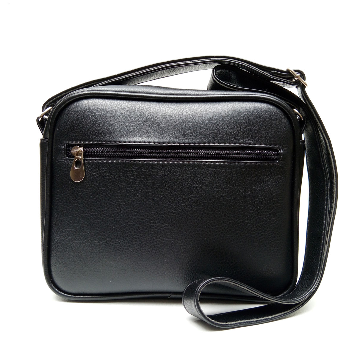 Cartera Bandolera Cuero Eco Bolsillos