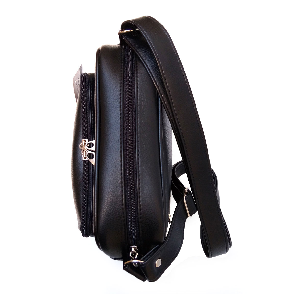 Cartera Bandolera Cuero Eco Bolsillos