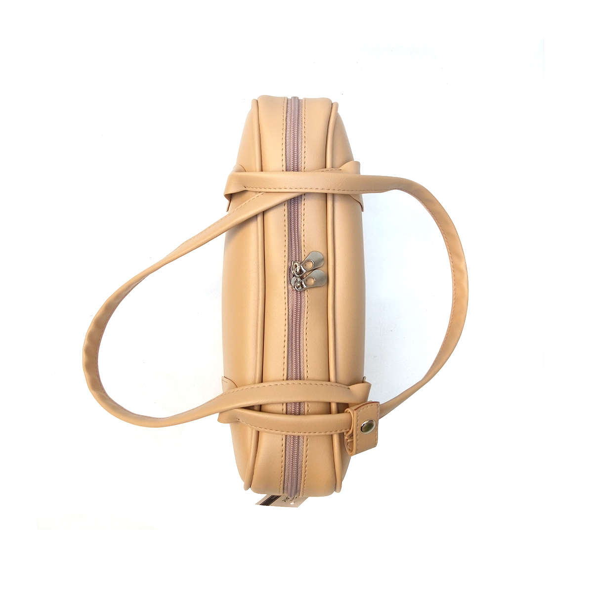 Cartera Baguette Doble Asa En Cuero Vegano