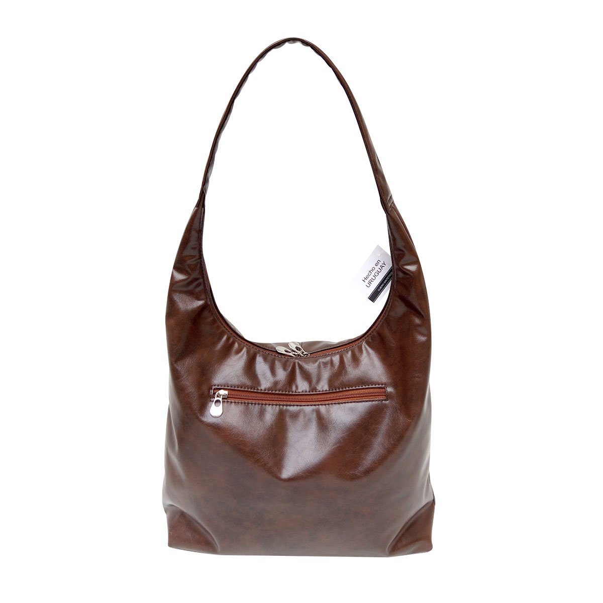 Cartera Hobo Cuero Vegano Maxi