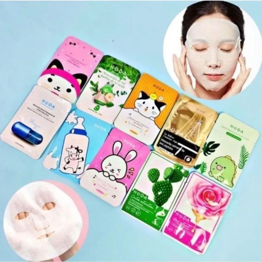 Kit Máscaras Faciais Coreanas