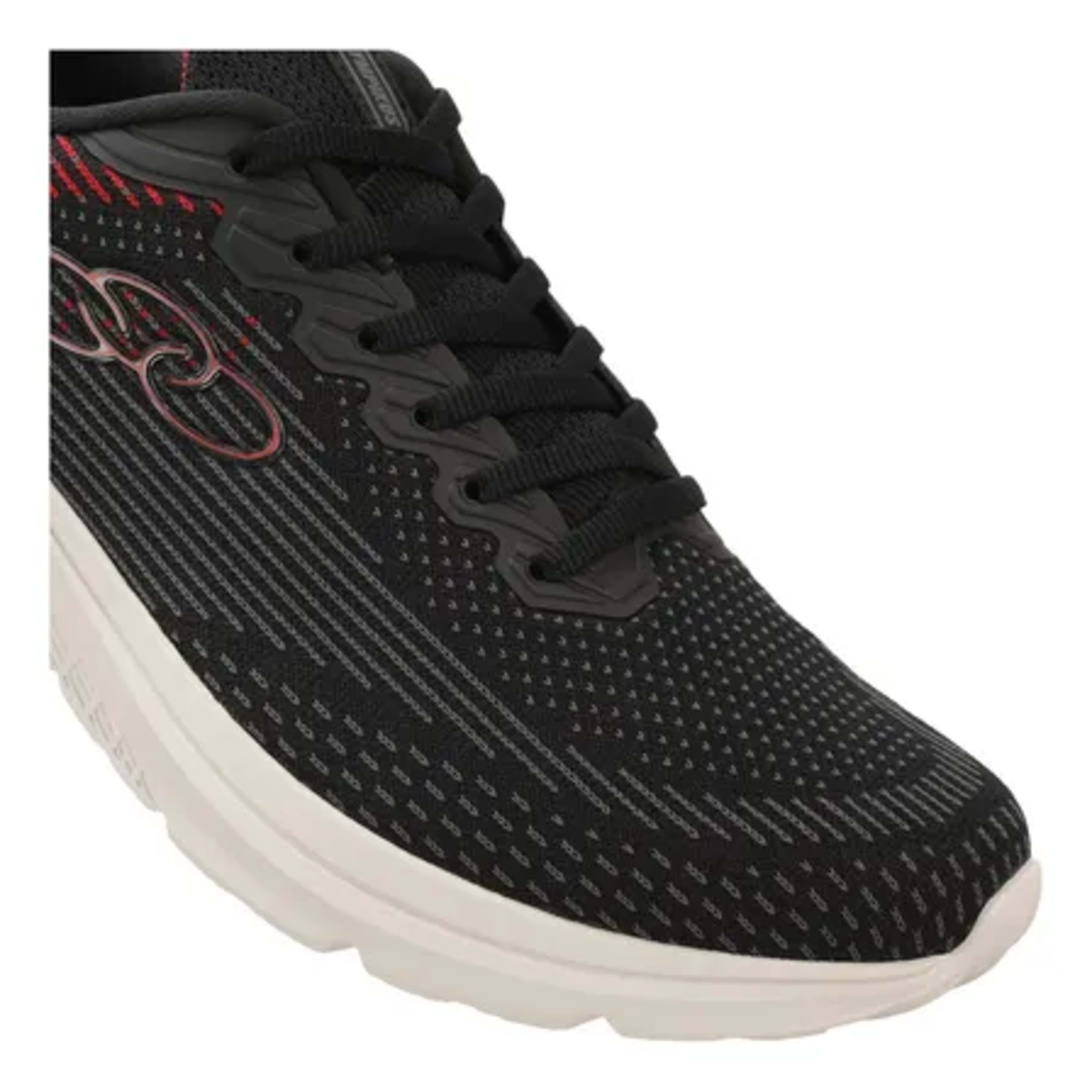 Tênis Olympikus Masculino Delta/122 Preto/vermelho Lisa 40 Br