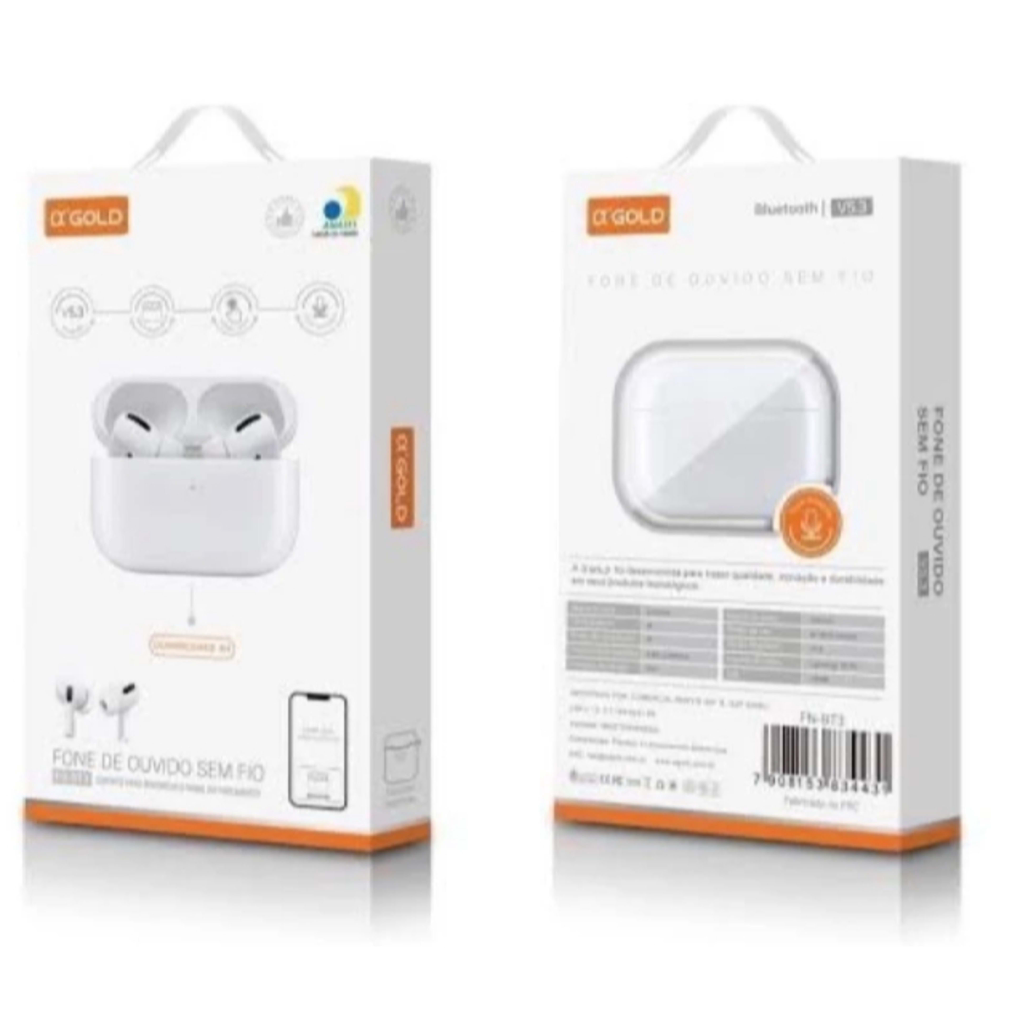 Fone de Ouvido Bluetooth Sem Fio FN-BT3