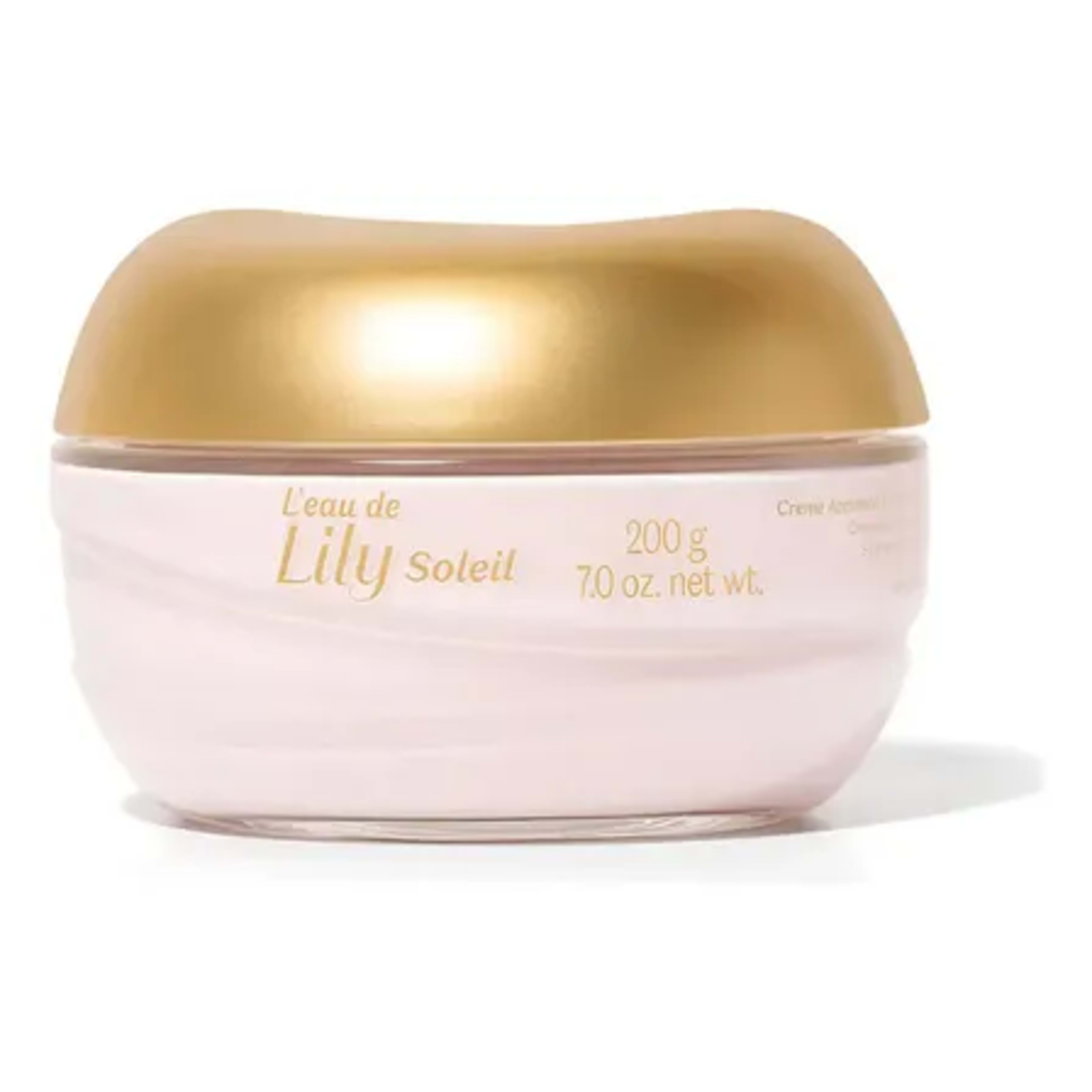 Creme Acetinado L`eau De Lily Soleil Floral 200g