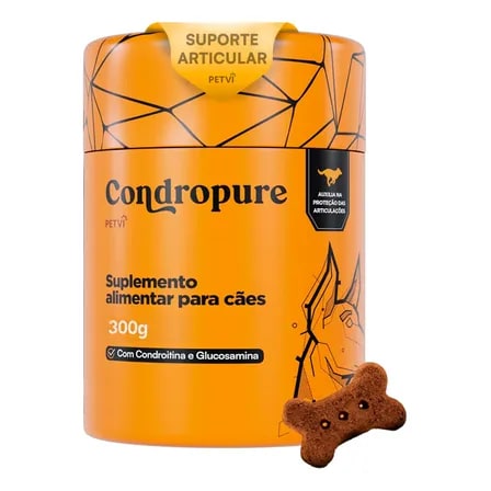 Suplemento Para Cães Condropure Condroitina E Glucosamina