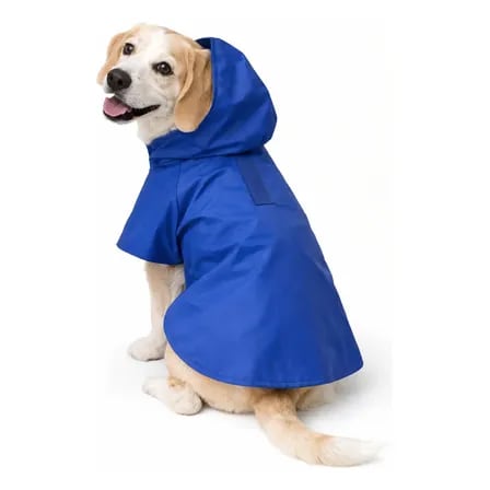 Capa De Chuva Pet Para Cachorro Pequeno Com Capuz P