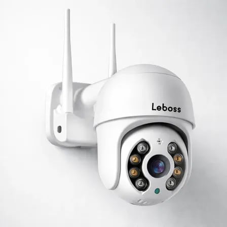 Câmeras De Segurança Aplicativo Yoosee Wifi Leboss 2mp Branco