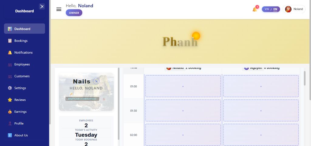 Phanh app on desktop
