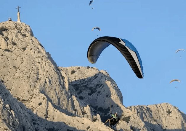 Paragliding Pas du dinosaure