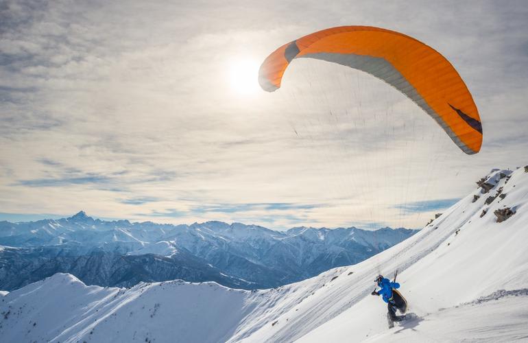 Paragliding Melbaume