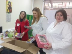 Подарки для защитников Отечества собрали сотрудники МФЦ Люберец