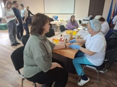 Сотрудники завода «Звезда» сдали более 22 литров крови для больных