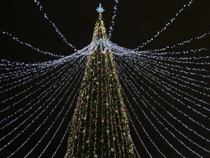 Новогодние украшения в Кашире-2