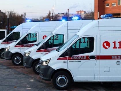 Новые машины скорой помощи для Подольска