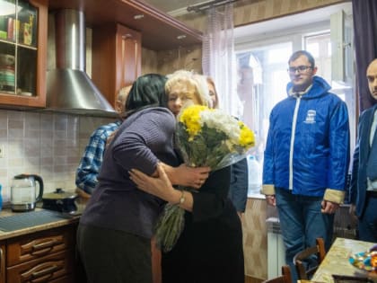 Лидия Антонова встретилась с семьей погибшего участника СВО из Люберец