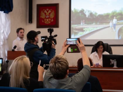 Жителям Видного представили проект благоустройства Тарычевского пруда