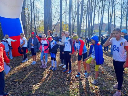 Соревнования по кроссу среди лыжников в Чехове