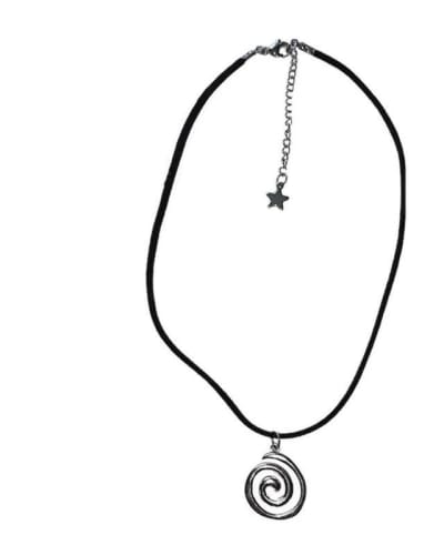 Stylish Spiral Pendant Necklace