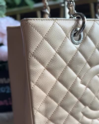 Chanel Quilted Leather Tote