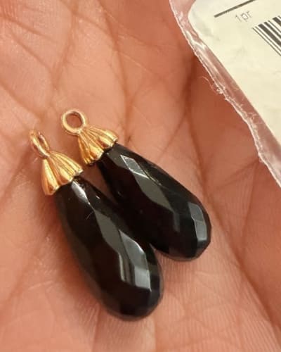 NEW PANDORA 250434ON INTUITION EARRING CHARMS - 14K YELLO...