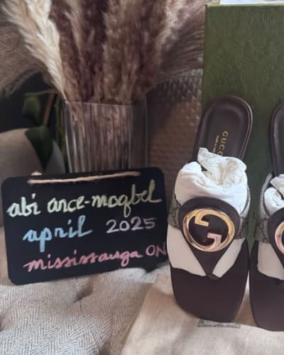 BRAND NEW in box, Gucci Blondie Mules s37