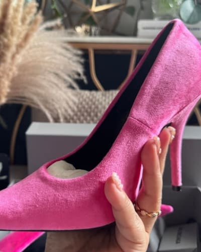 Balenciaga Knife 110 velvet pumps