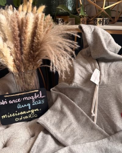 Comme des Carçons Hoodie with Heart Patch