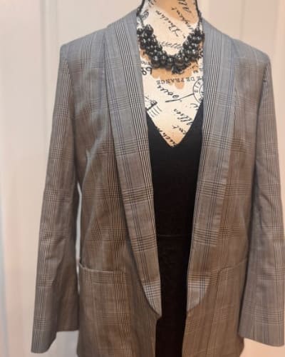 Zadig & Voltaire Check Blazer