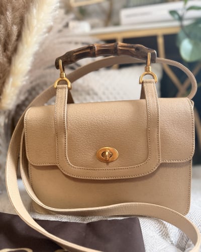 Gucci Vintage Bamboo Top Handle