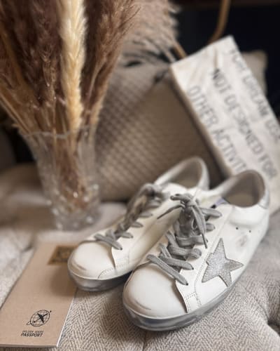 Golden Goose White Star Sneakers
