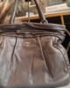 Prada Grey Leather Tote