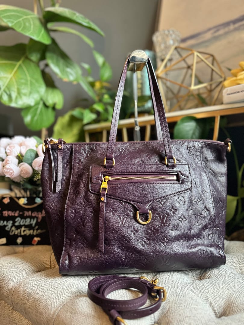 Louis Vuitton Purple Handbag