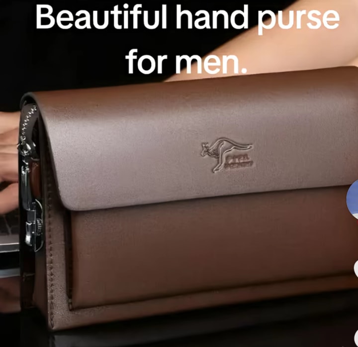 Hand bag for men