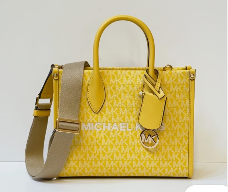 Michael Kors Yellow Handbag