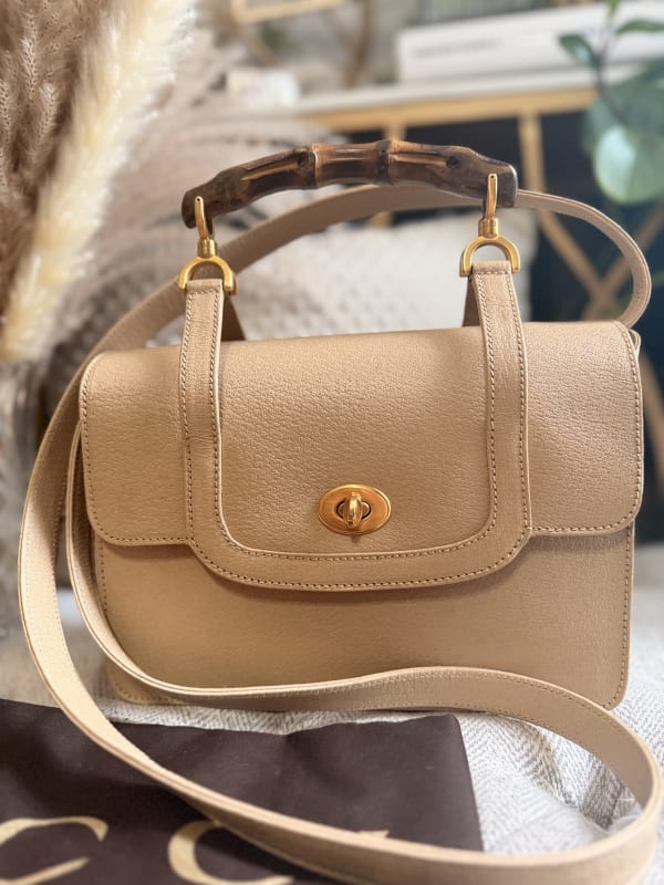 Gucci Vintage Bamboo Top Handle